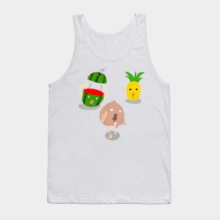 funny  Fruits cool and cute Tank Top